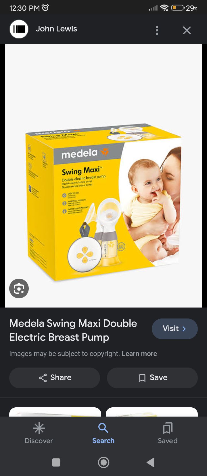 Medela maxi breast pump new by Maham Sheikh