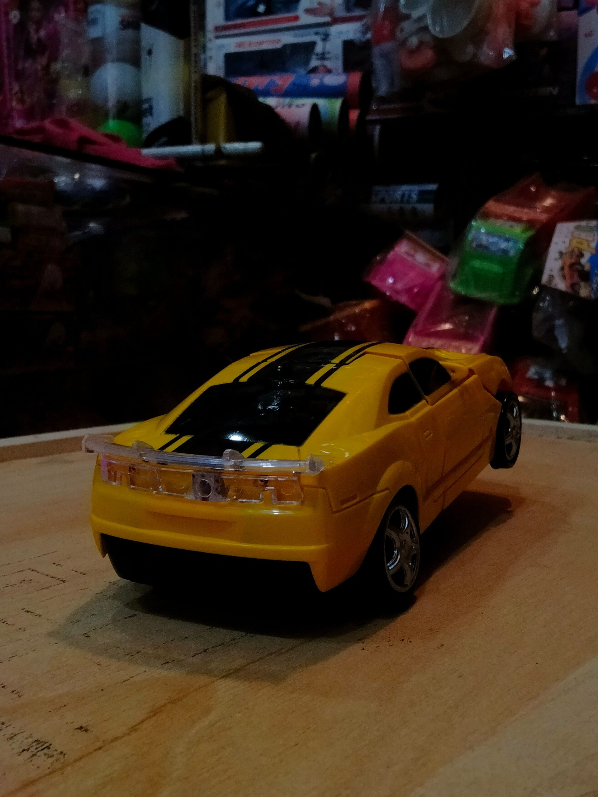 Robot Deformation Car with Rechargeable Battery with music by Sadaat Accessories