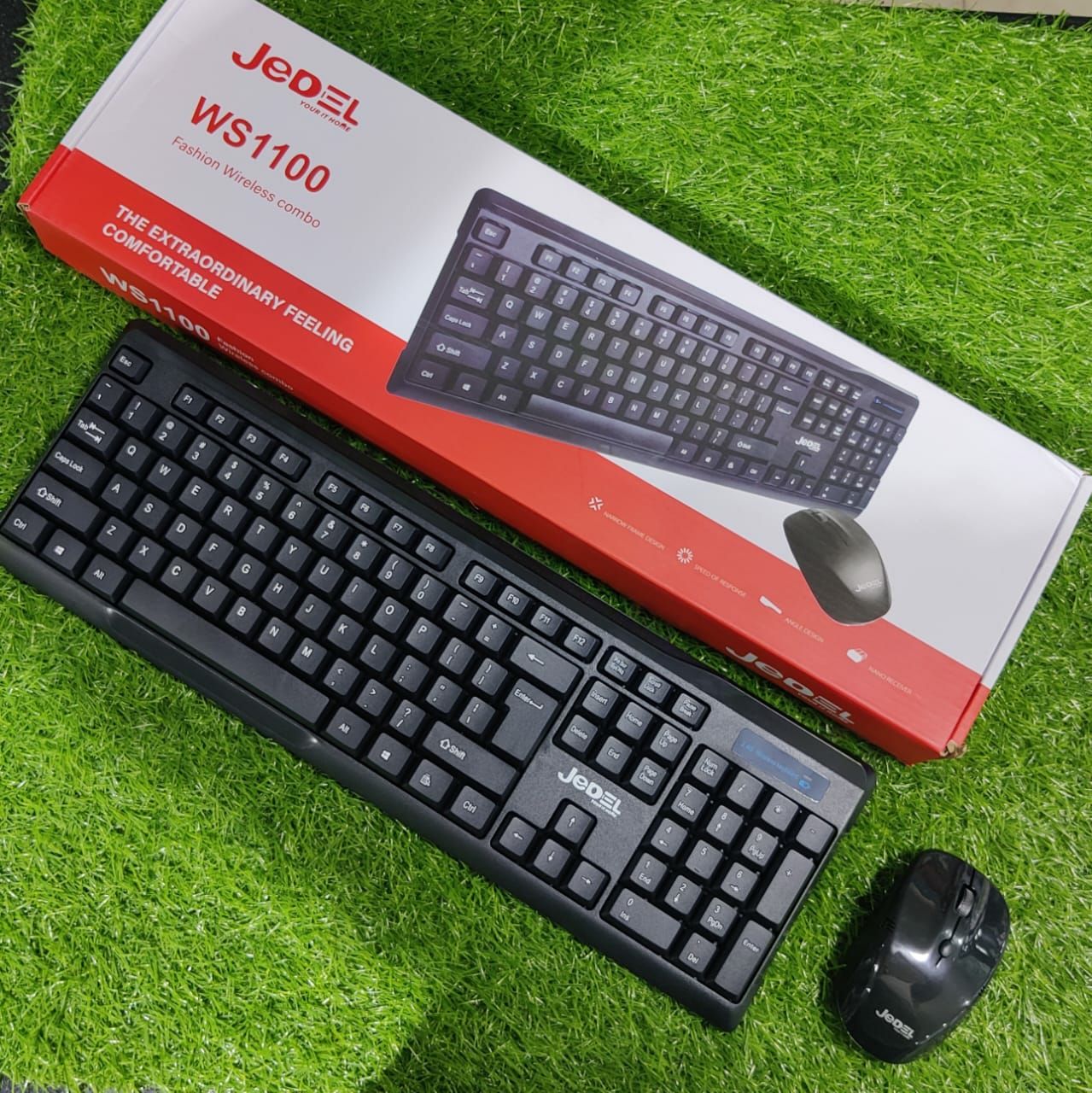 Jadel keyboard mouse wirless by Zahef Ahmnd