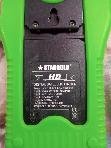 STARGOLD digital satellite finder (DISH ANTINA) signal finder by Tariq Bhatti