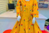 Shamoz silk suit by Naseem Malik