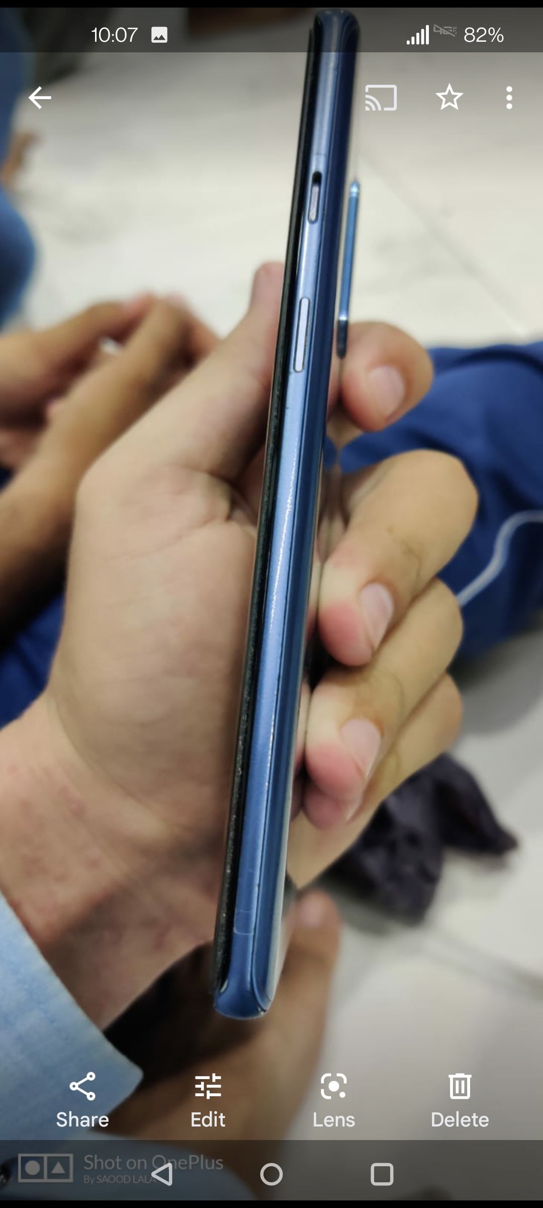 One plus 8 5g Variant Single sim PUBG 90 FPS supported by Azan Saeed