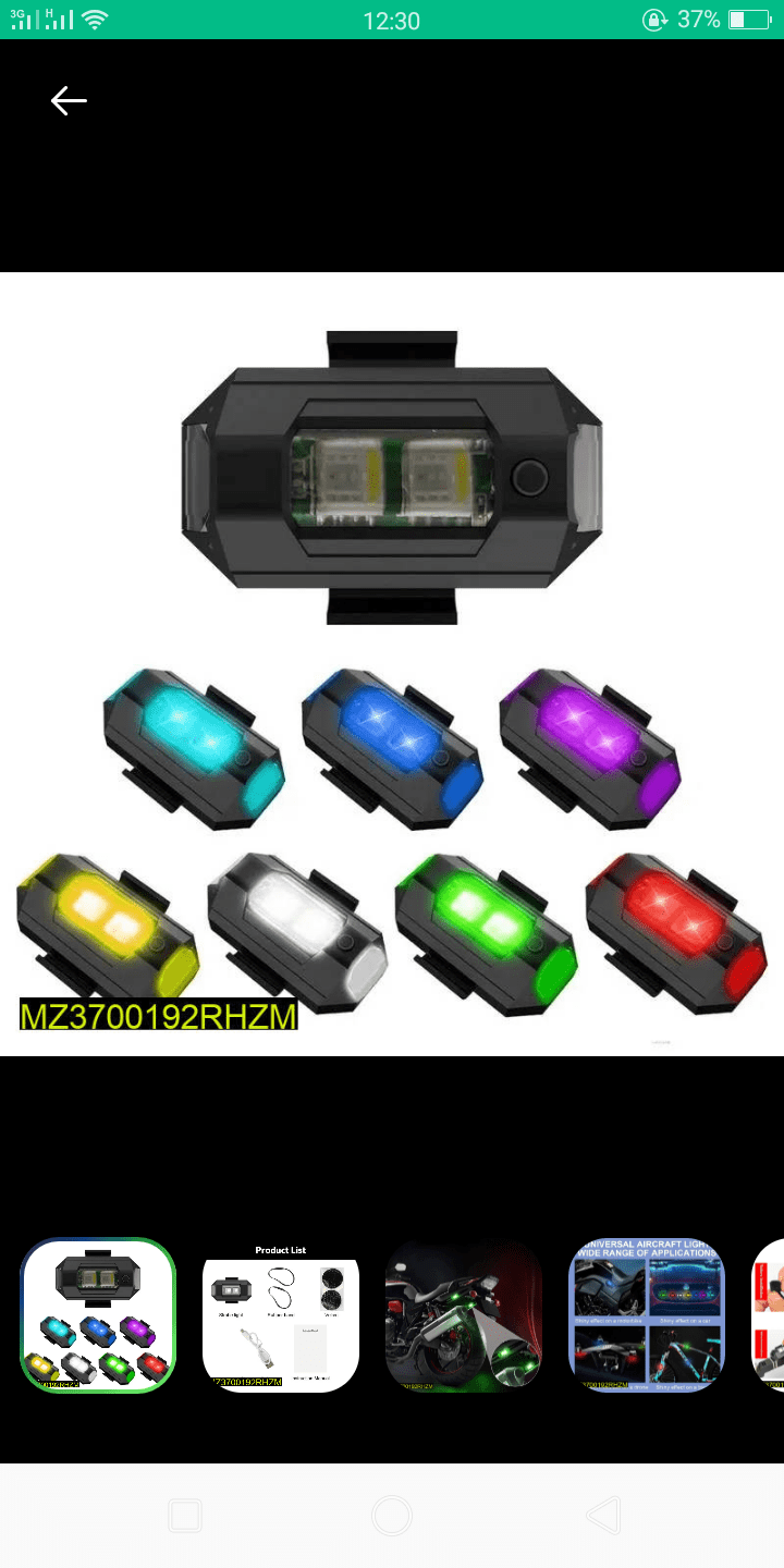 5v multi colour flashlight by Hammad Kamboh