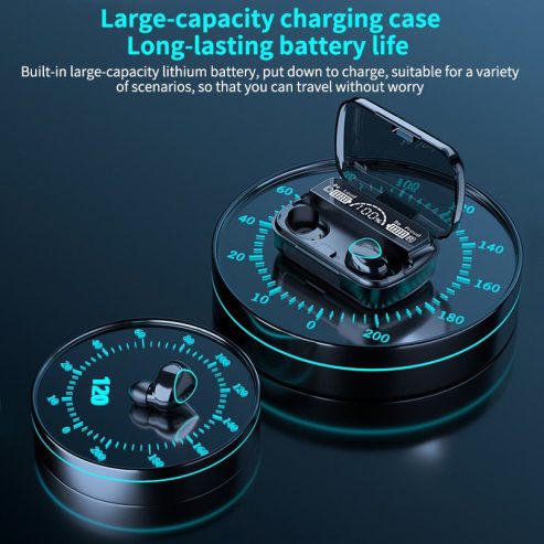 M10 Wireless Bluetooth Earbuds & Headphones V5.1 Bluetooth Earphones T by Kashif Khan
