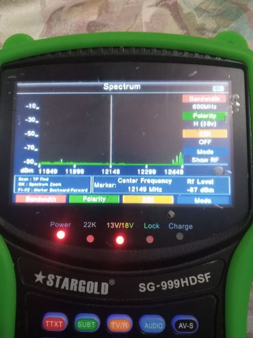 STARGOLD digital satellite finder (DISH ANTINA) signal finder by Tariq Bhatti