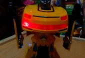 Robot Deformation Car with Rechargeable Battery with music by Sadaat Accessories