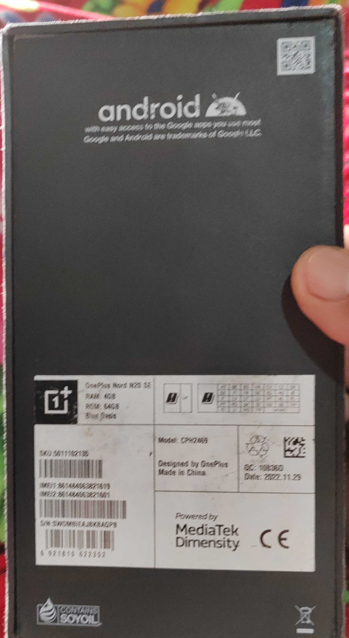 One plus n20 4gb 64gb all most new by Ejaz Baloch