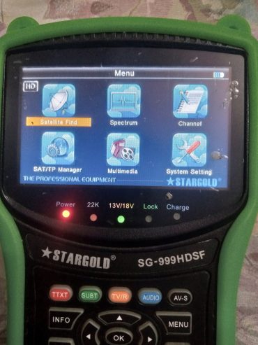STARGOLD digital satellite finder (DISH ANTINA) signal finder by Tariq Bhatti