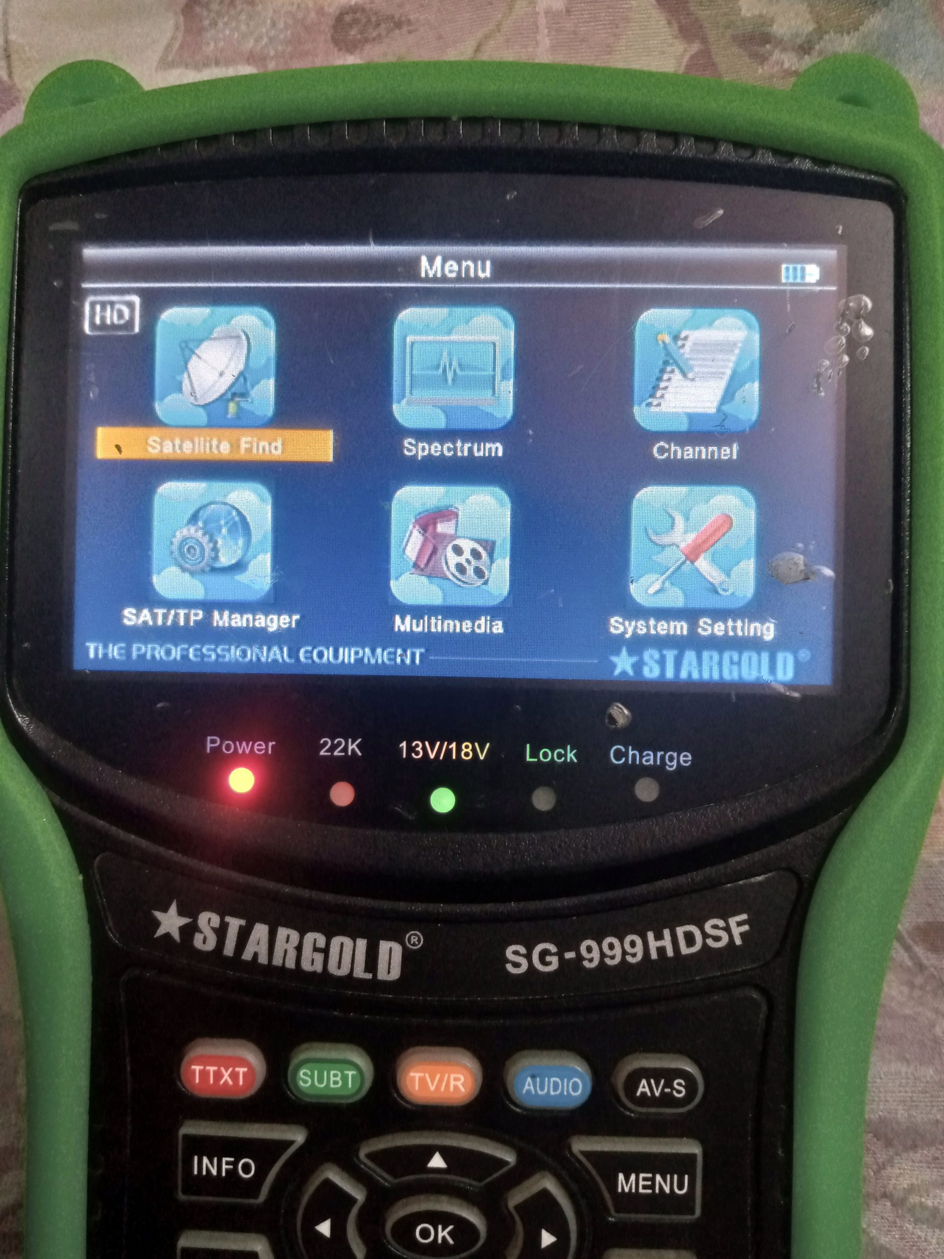STARGOLD digital satellite finder (DISH ANTINA) signal finder by Tariq Bhatti