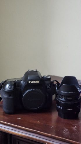 Canon 6d with 50mm 1.8 professional dslr. by numan salahudin