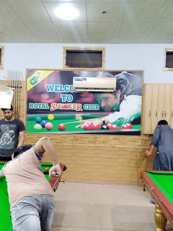 Snooker club for sale by Ali Mouzzam