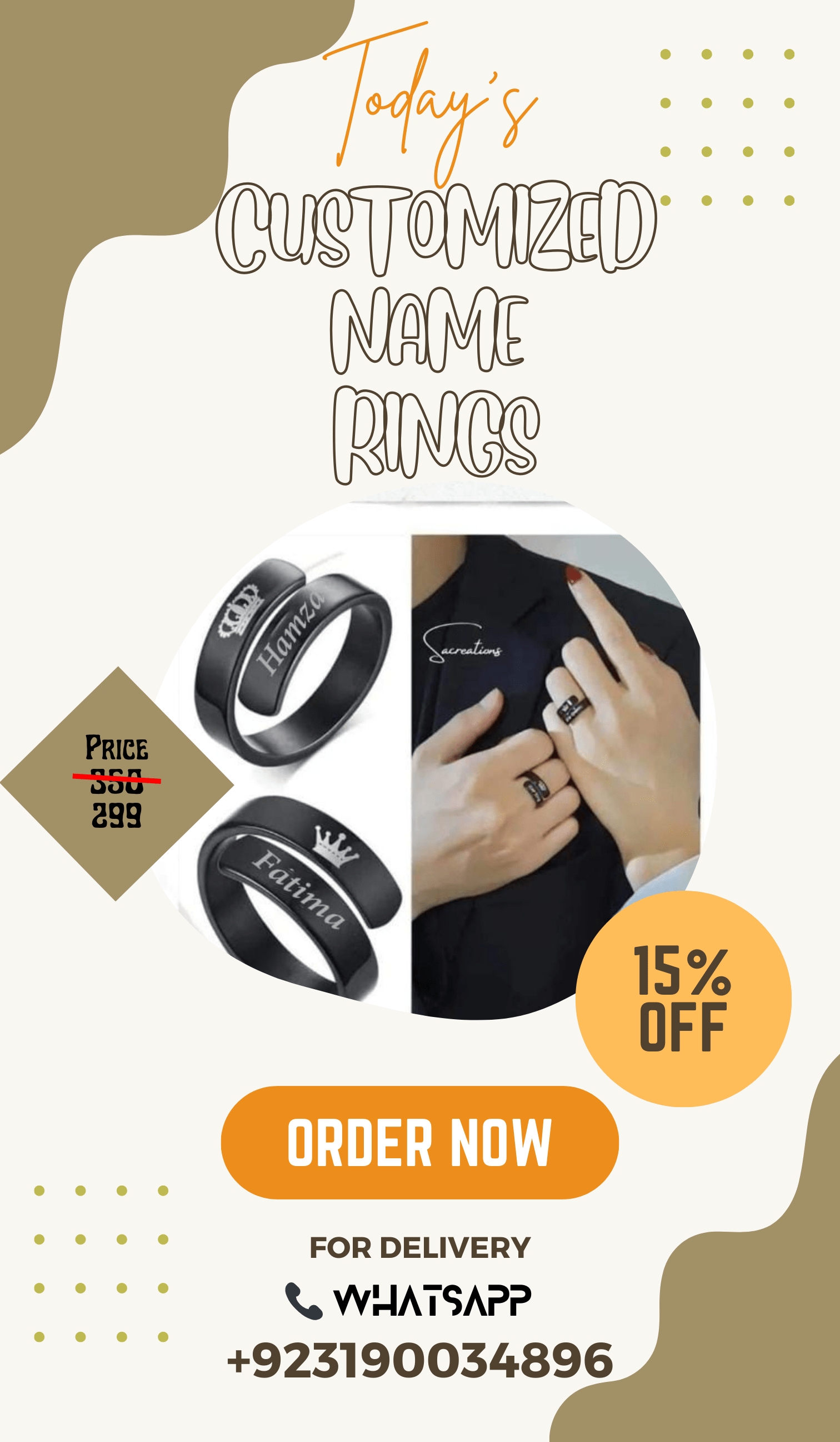 Customized Crown Ring by Mohammmad Faaiz