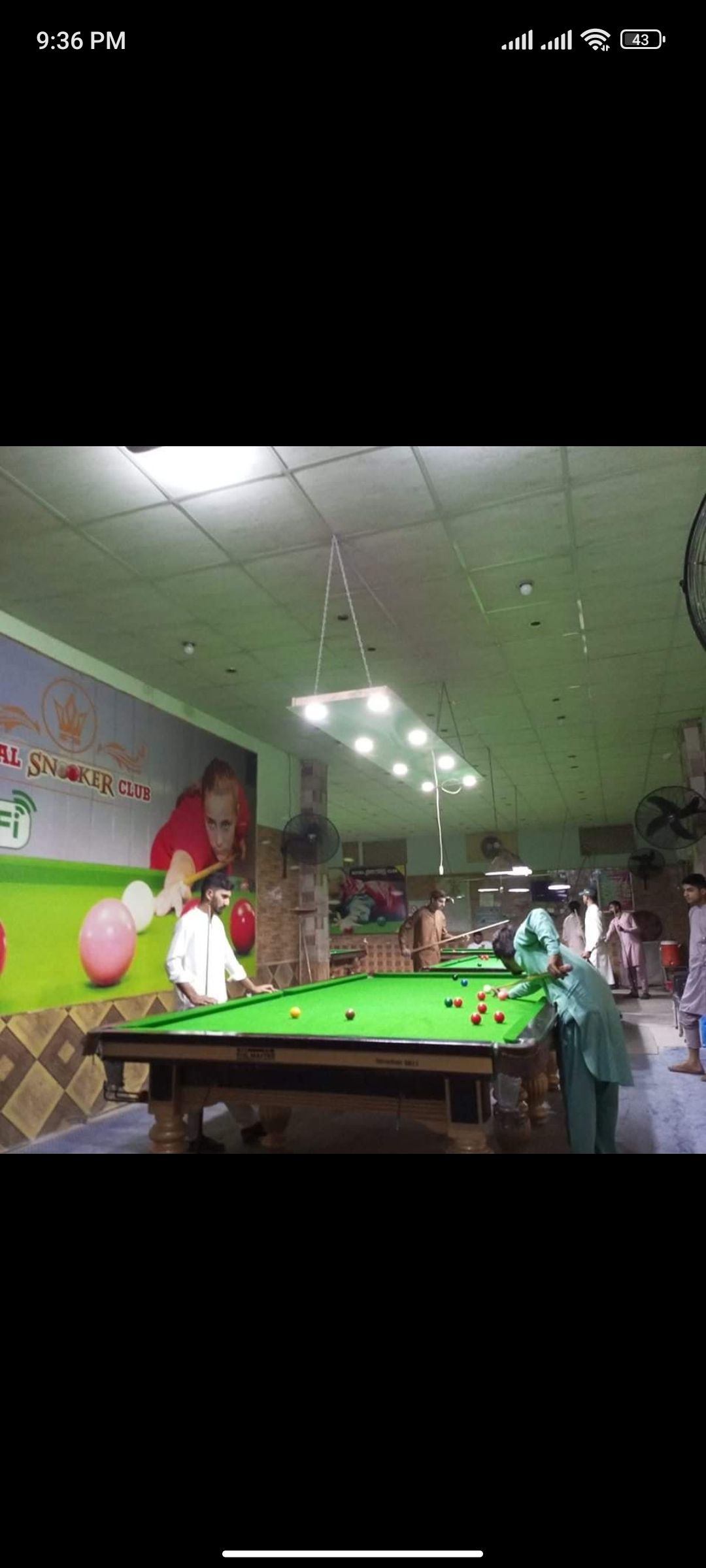 Snooker club for sale by Ali Mouzzam