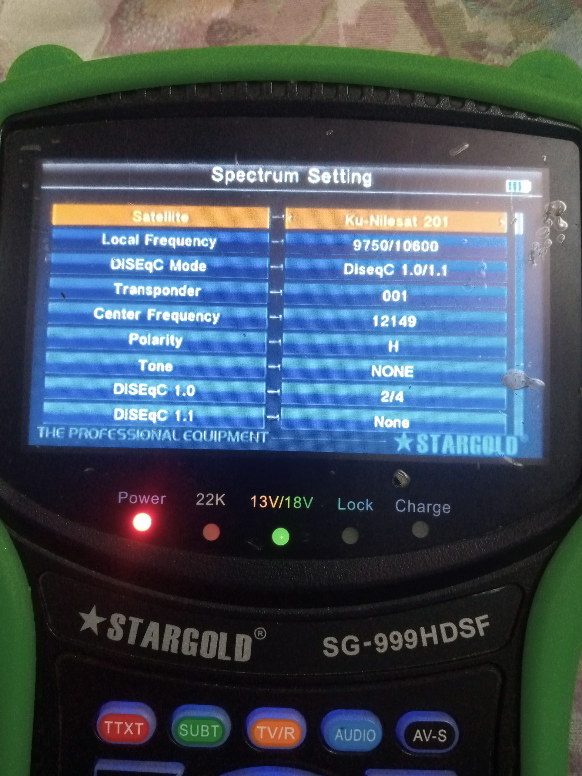 STARGOLD digital satellite finder (DISH ANTINA) signal finder by Tariq Bhatti