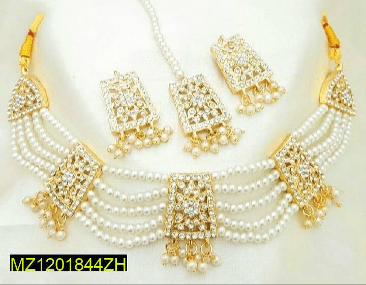 Hyderabadi Chocker Set with Bindiya by Burhan Latif