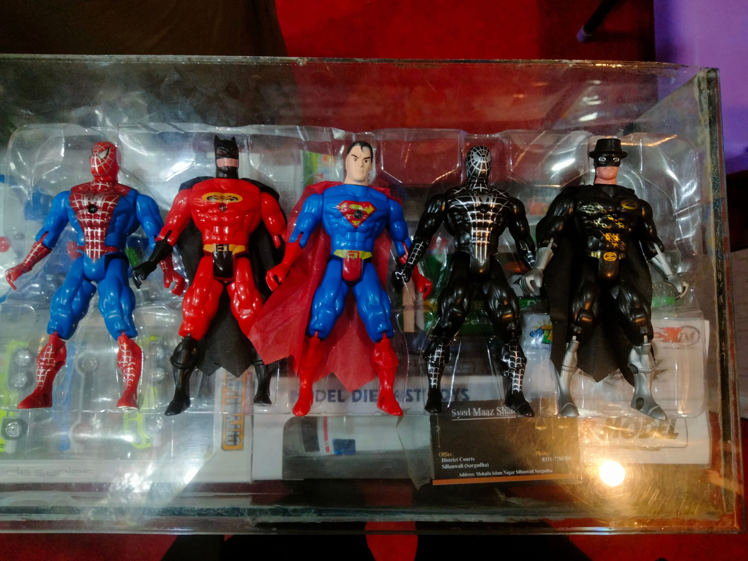 Super Heroes 5 Piece by Sadaat Accessories