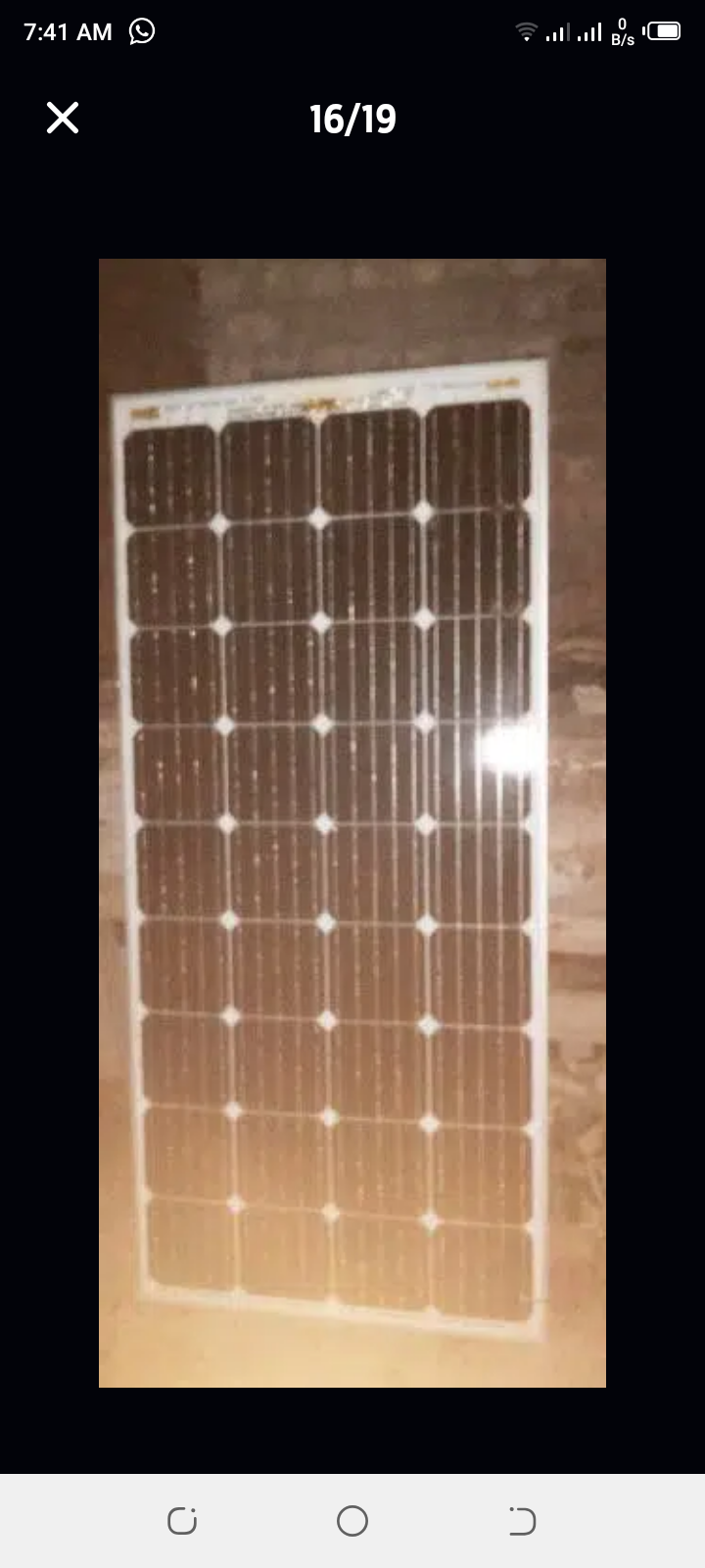 Soler plate 01 Pace, Cell Germany 170 watt & 8 amp by Waris Memon