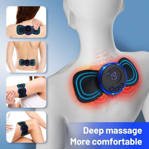 EMS Butterfly Neck Massager Rechargeable and Portable Massage all musc by Muhammad Usman Shaikh