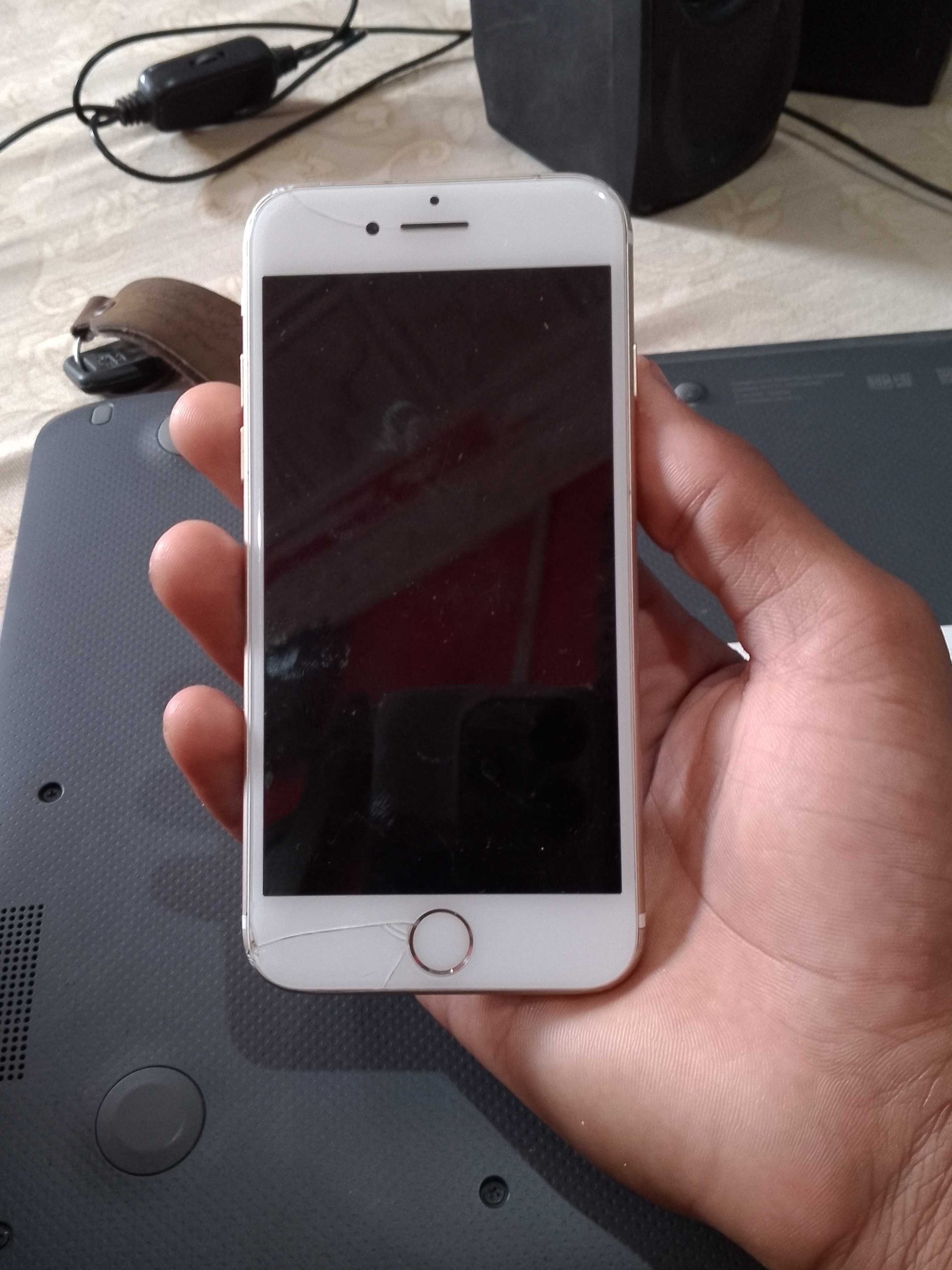 IPhone 7 for sale condition 7/10. Issue front glass changing and front by Sanwal Javed