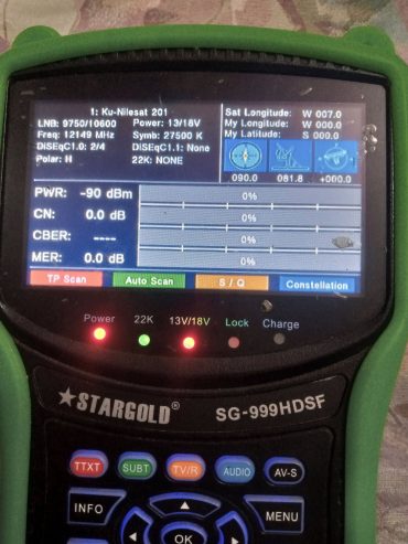 STARGOLD digital satellite finder (DISH ANTINA) signal finder by Tariq Bhatti
