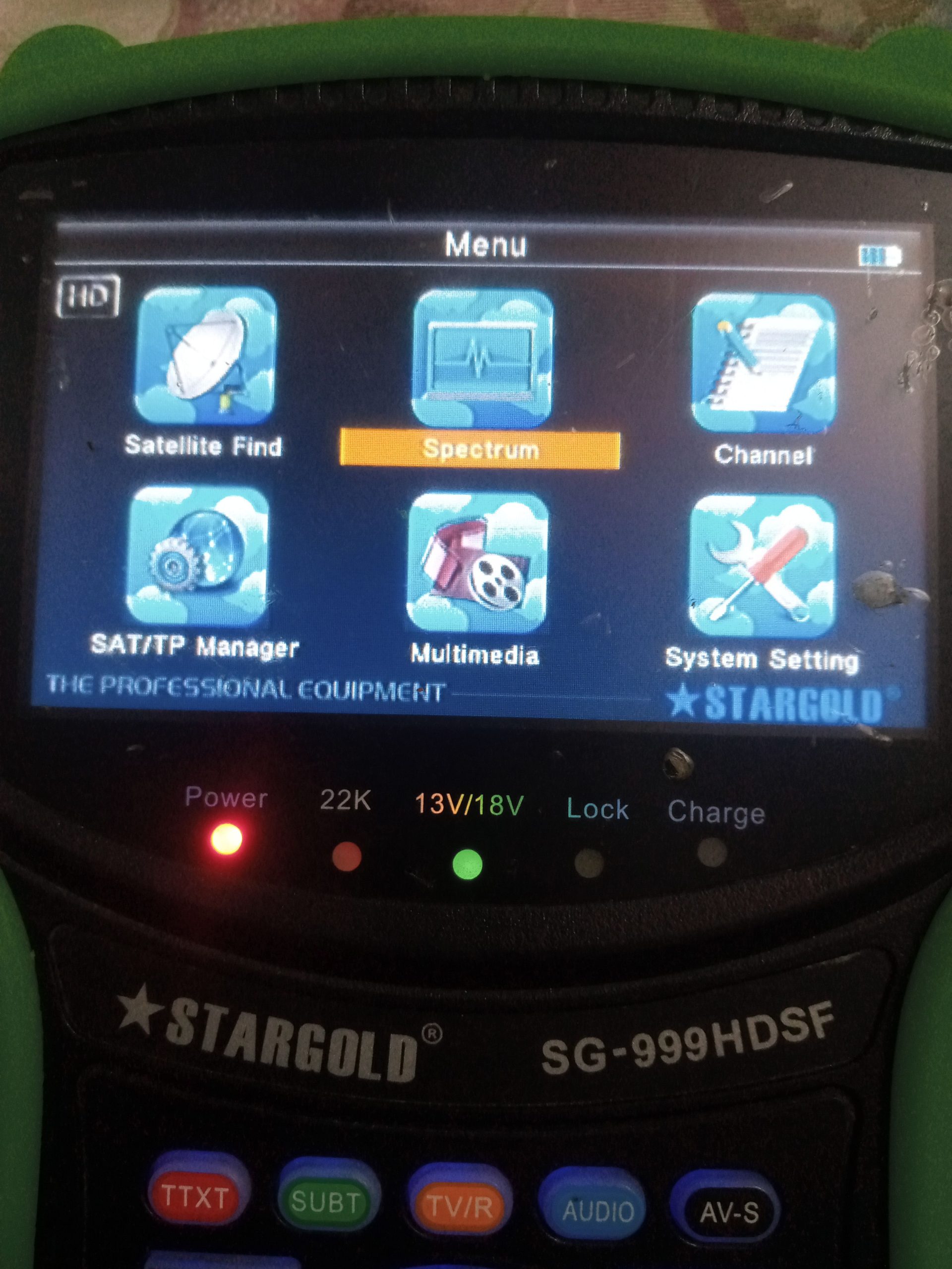 STARGOLD digital satellite finder (DISH ANTINA) signal finder by Tariq Bhatti
