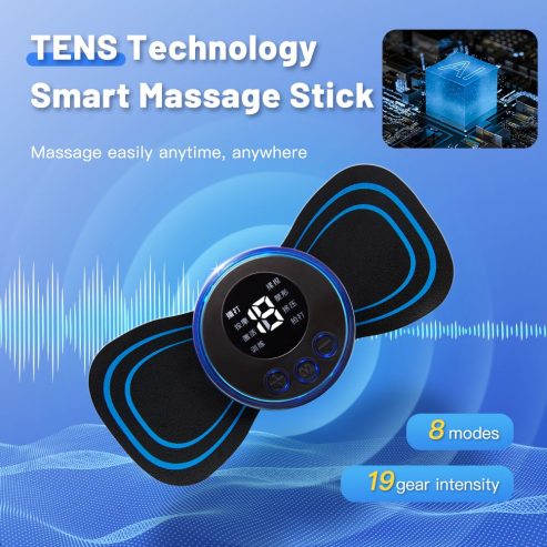 EMS Butterfly Neck Massager Rechargeable and Portable Massage all musc by Muhammad Usman Shaikh