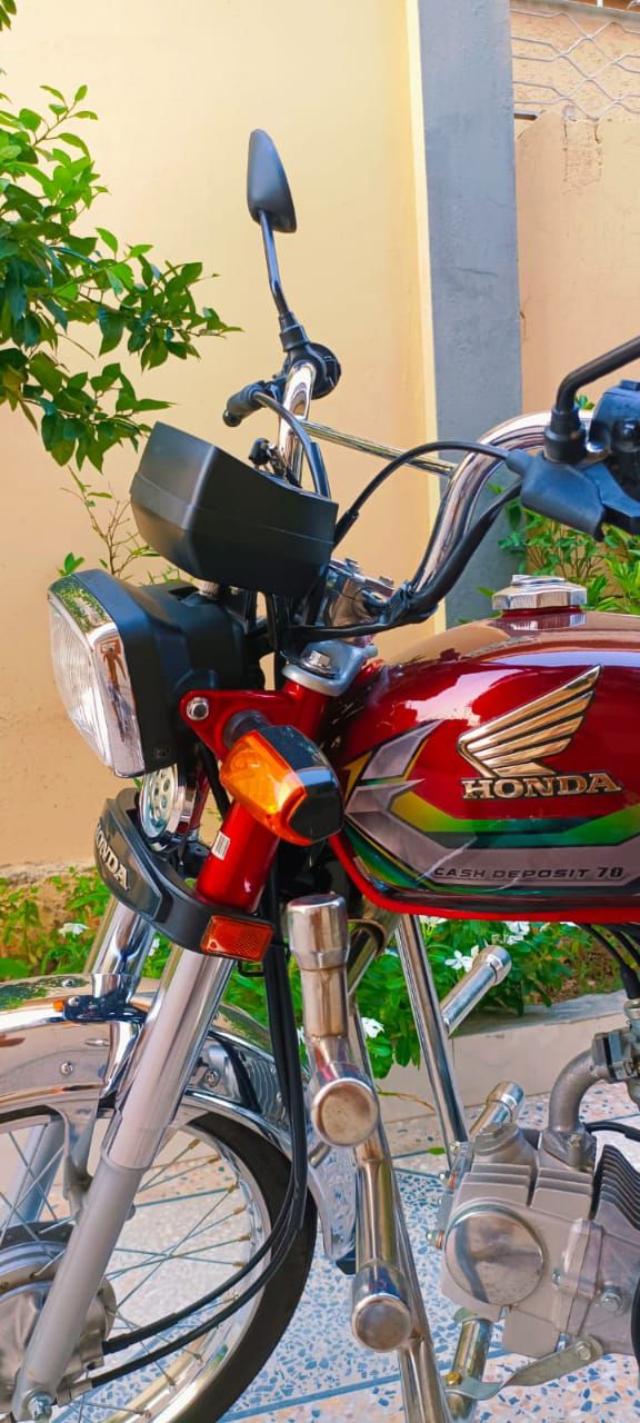 Honda CD 70CC bike for sale 2022 model My call watsaap 0344/093/74/88 by Muhmmad Khan