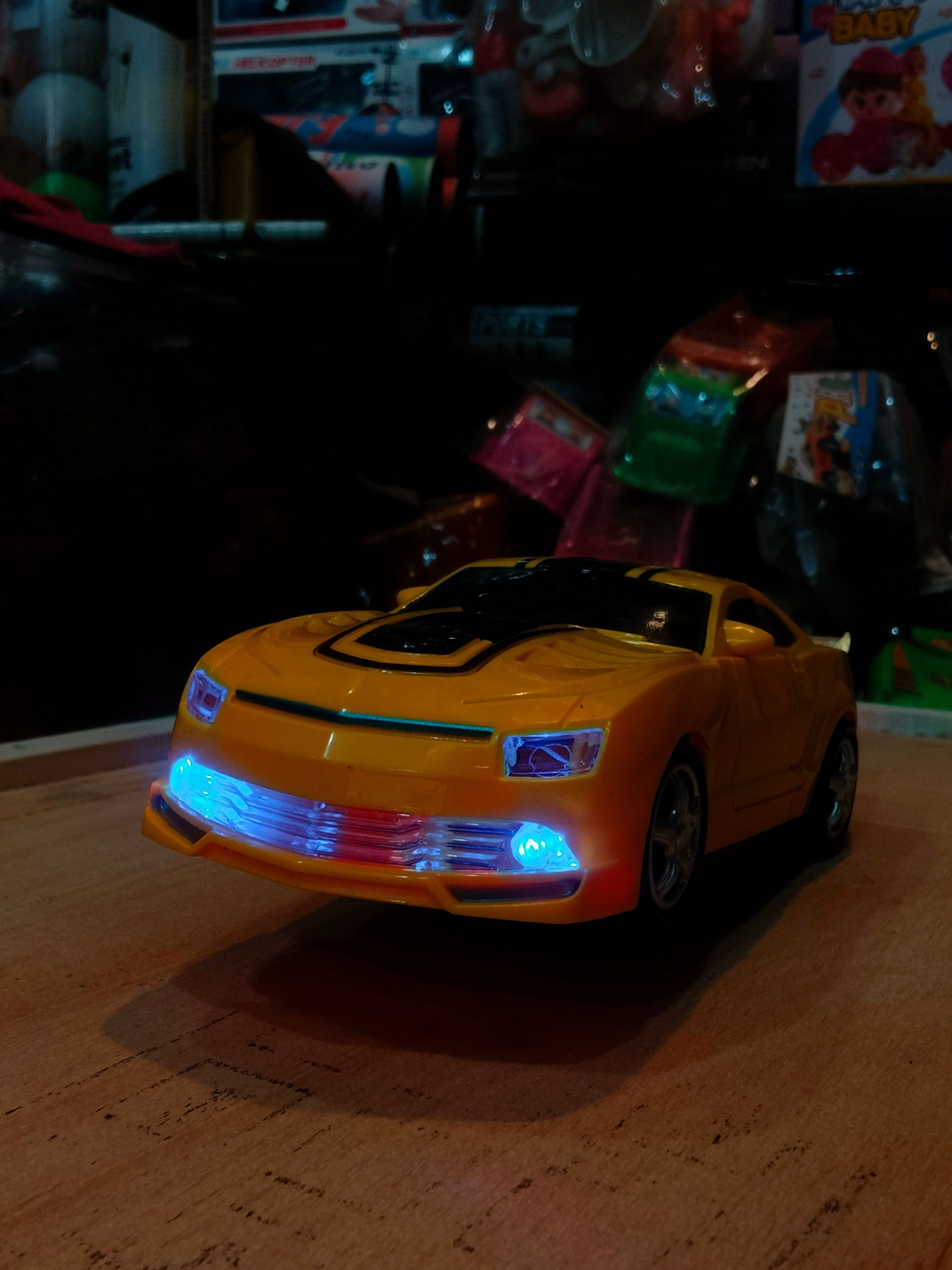 Robot Deformation Car with Rechargeable Battery with music by Sadaat Accessories