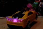 Robot Deformation Car with Rechargeable Battery with music by Sadaat Accessories