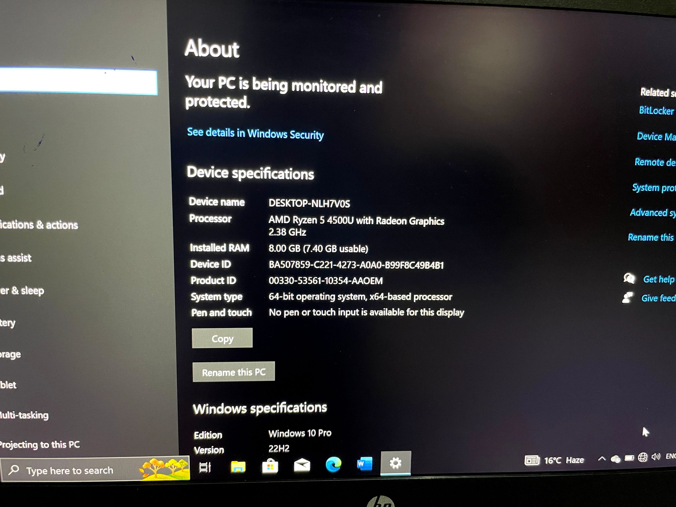 HP probook 445 G7 by Muhammad Haseeb