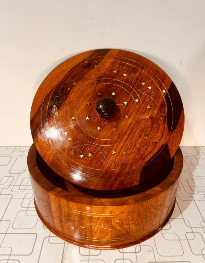 Wooden Hot Pot by HZ Wood Mart