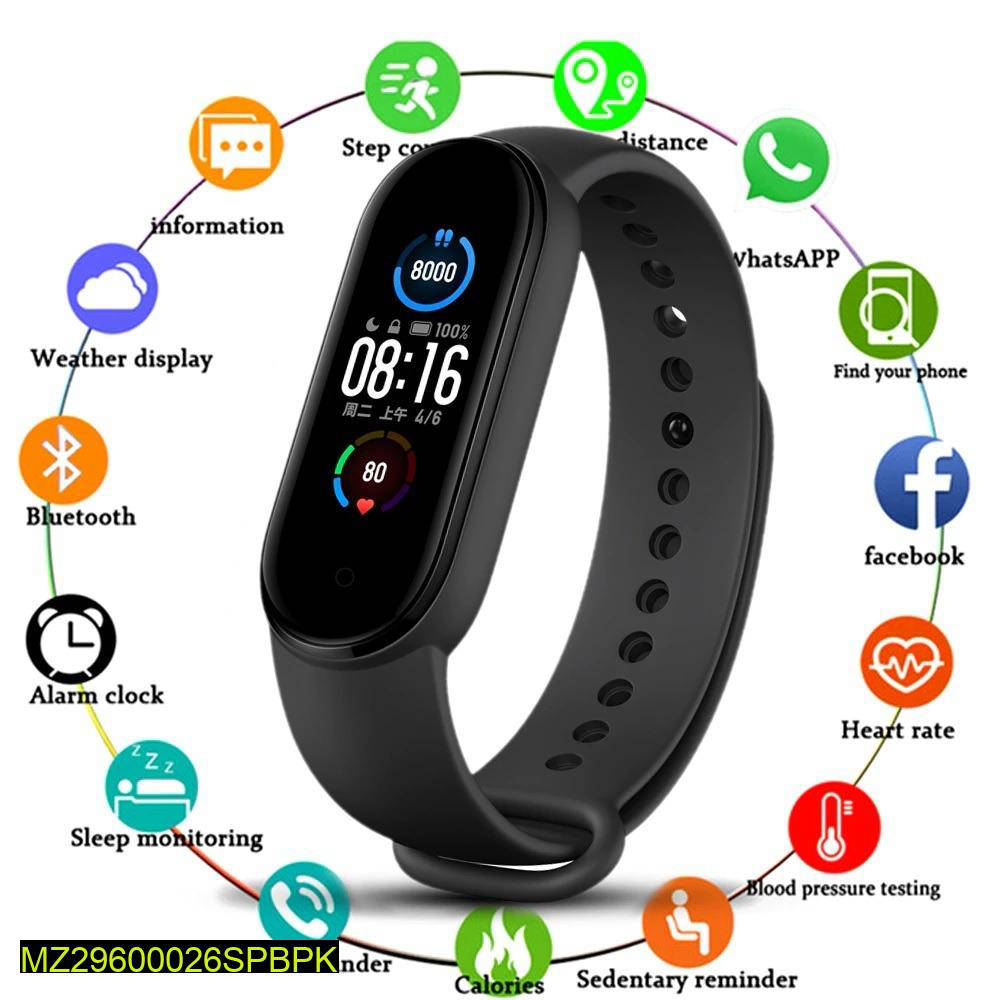 New M5 band sports by Ahmed ali Hussain