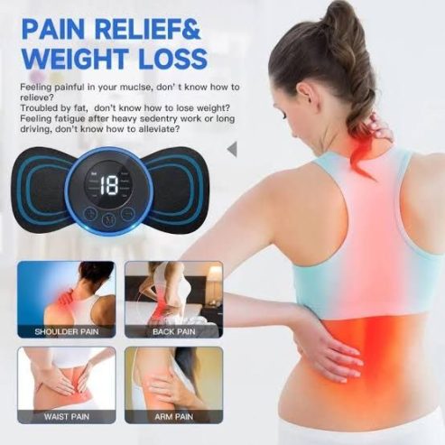 EMS Butterfly Neck Massager Rechargeable and Portable Massage all musc by Muhammad Usman Shaikh