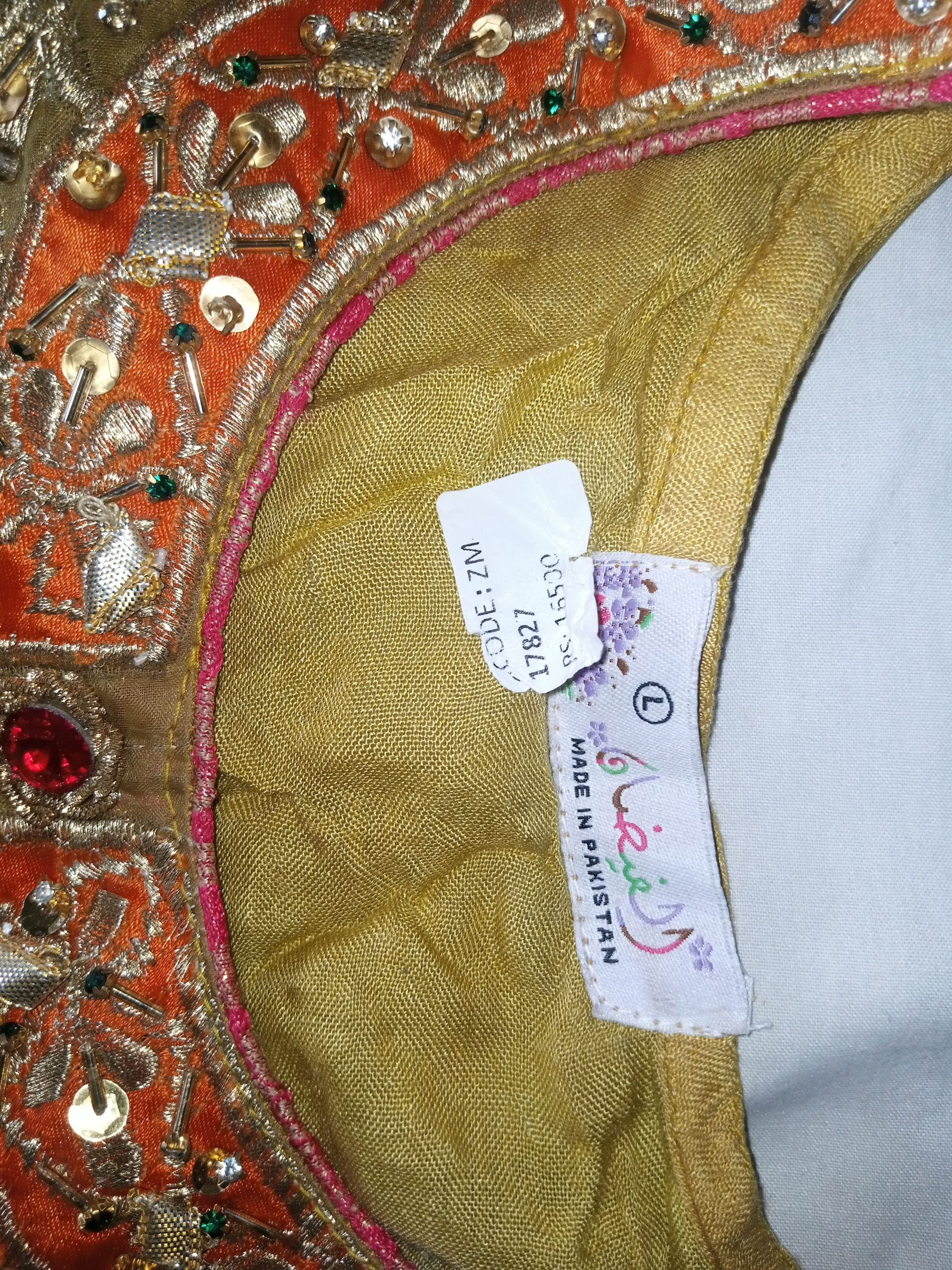 New Party wear adult large size ghara suit of A.G Fashion Boutique Tar by Adnan Asghar