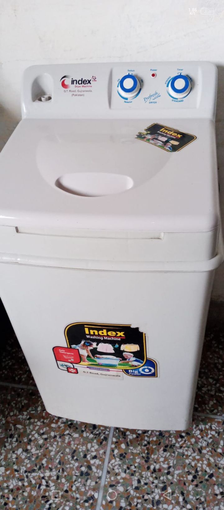 Washing machine and dryer by Sadaf Bilal