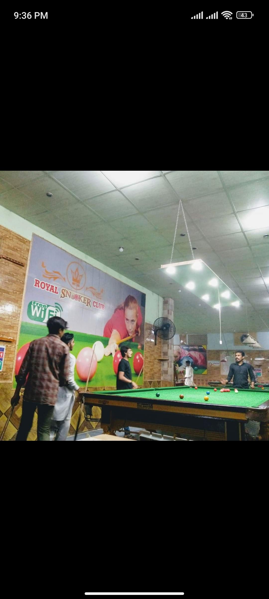 Snooker club for sale by Ali Mouzzam
