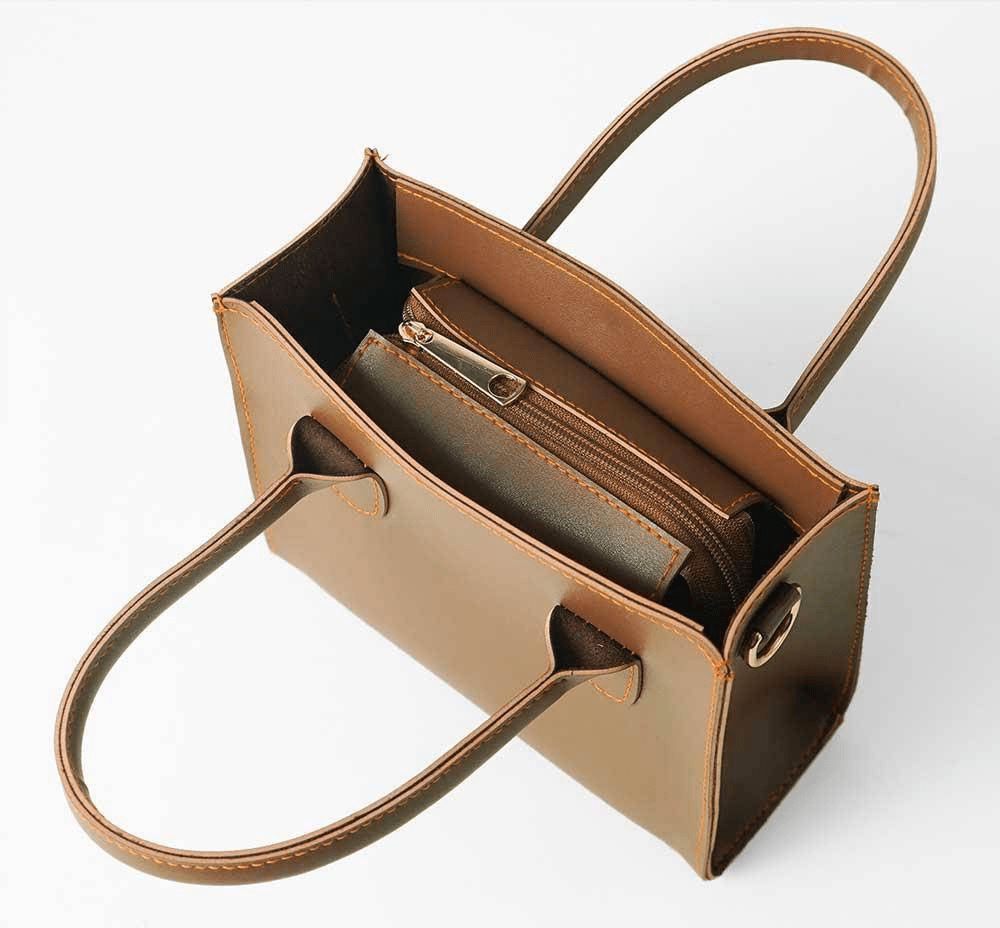 LEATHER BAG FOR WOMENS by TAHA ANSARI