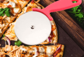 Stainless Steel Pizza Cutter. by TAHA ANSARI