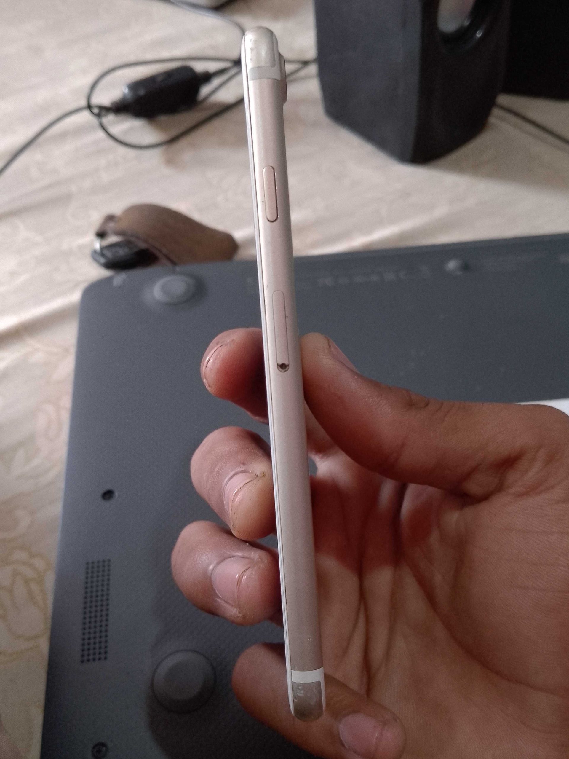 IPhone 7 for sale condition 7/10. Issue front glass changing and front by Sanwal Javed