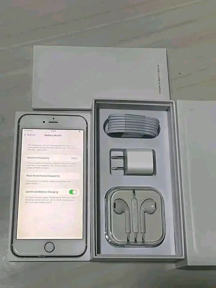 IPhone 6s plus 128 GB complete box my WhatsApp number 03489170774 by Taimur But