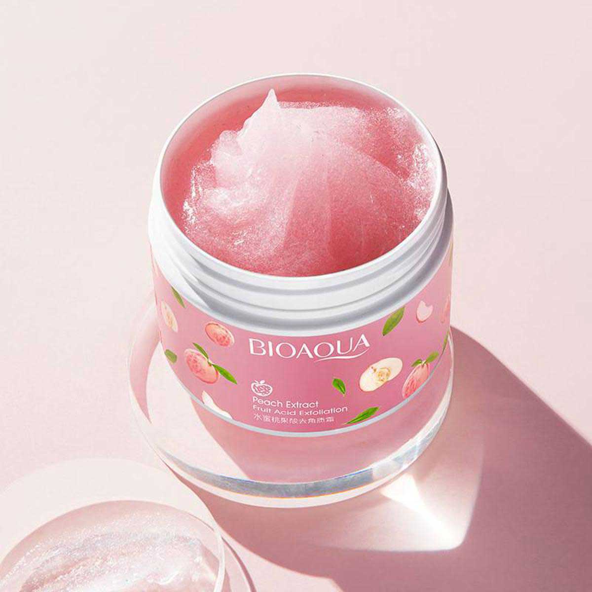 Bioaqua Peach Extract Fruit Acid Exfoliating Face Gel Cream 140g by The Fk Store