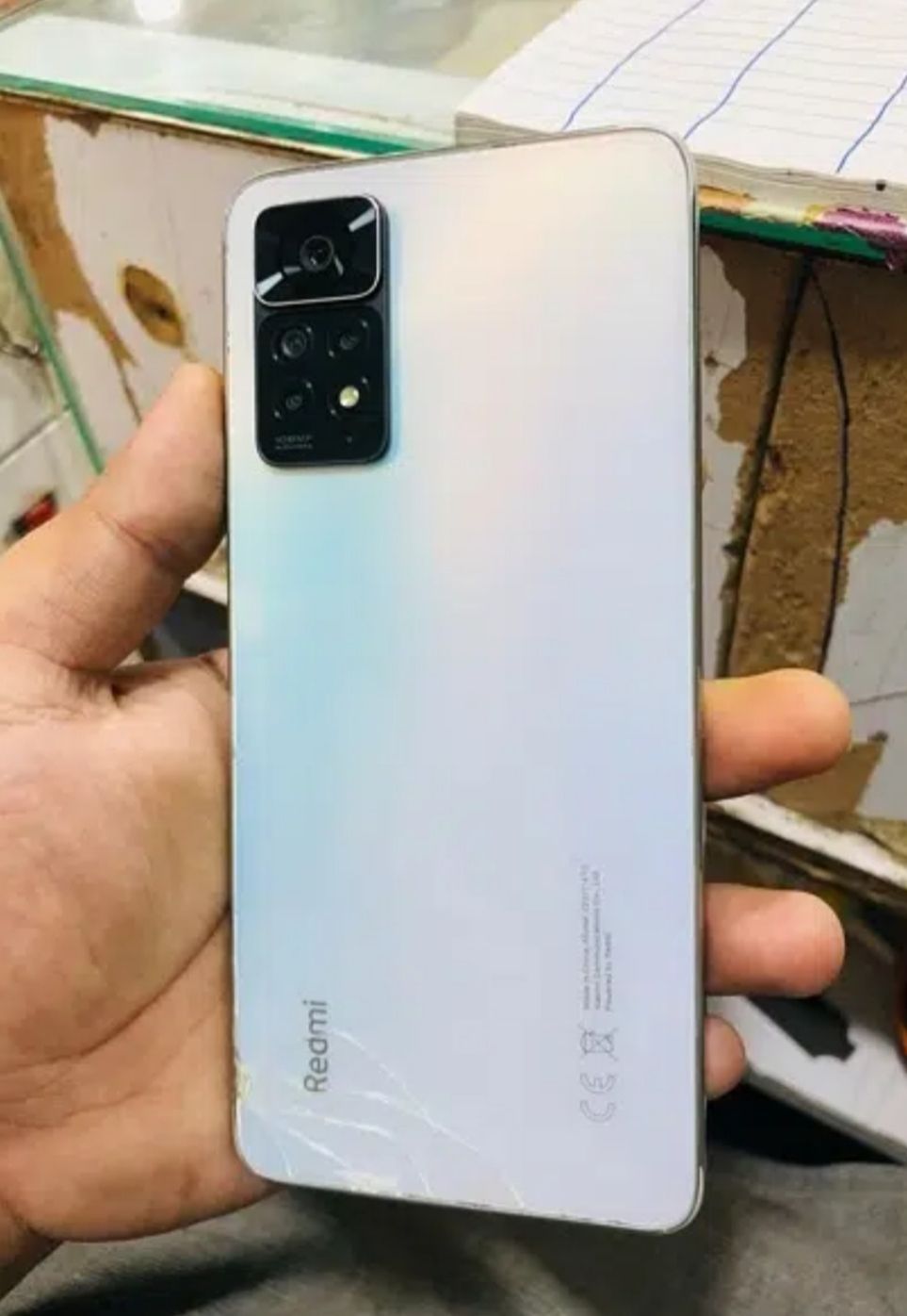 Redmi Note 11 Pro 6gb 128gb back camera khrab hai only set or box by Usama Jani