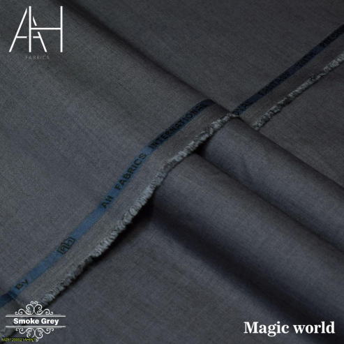 Men’s Unstitched Wash and Wear Textured Suit by Zaeem Gul