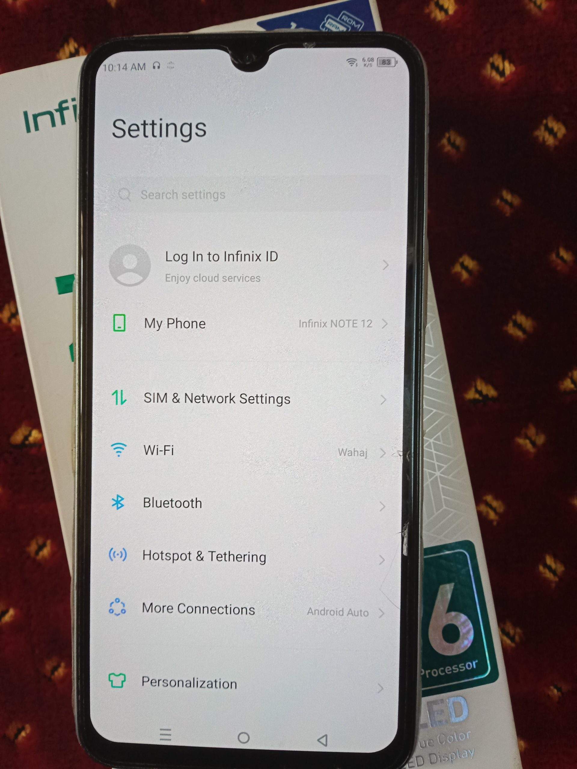 Infinix Note 12 by Hayat Sharif