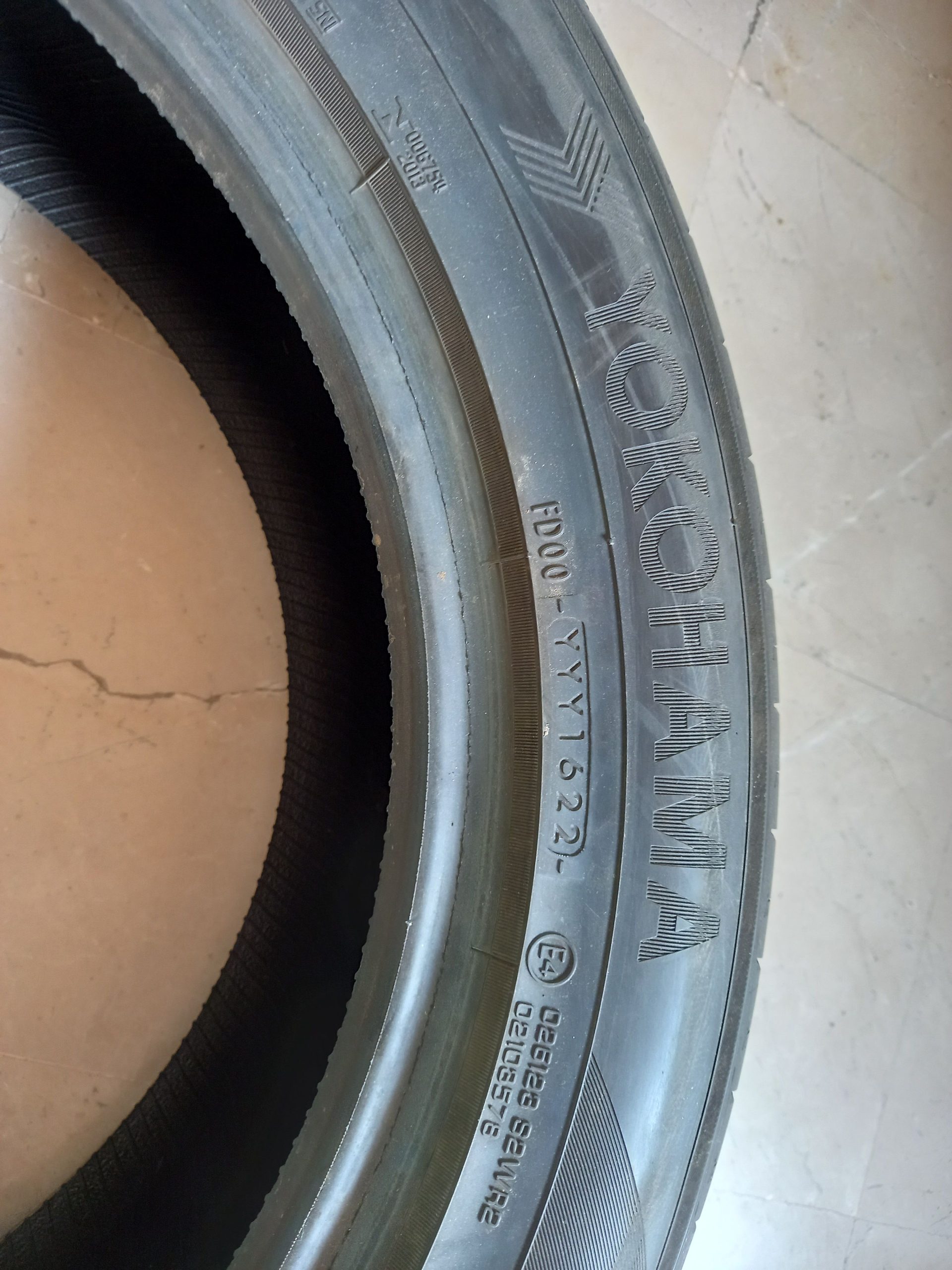 YOKOHAMA ( 2 TYERS FOR SALE) Size ( 225/ 55/ R18 ) by Mohammad Ali