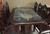 Dining Table with 8 Chairs for sale۔ by Mohammad Ali