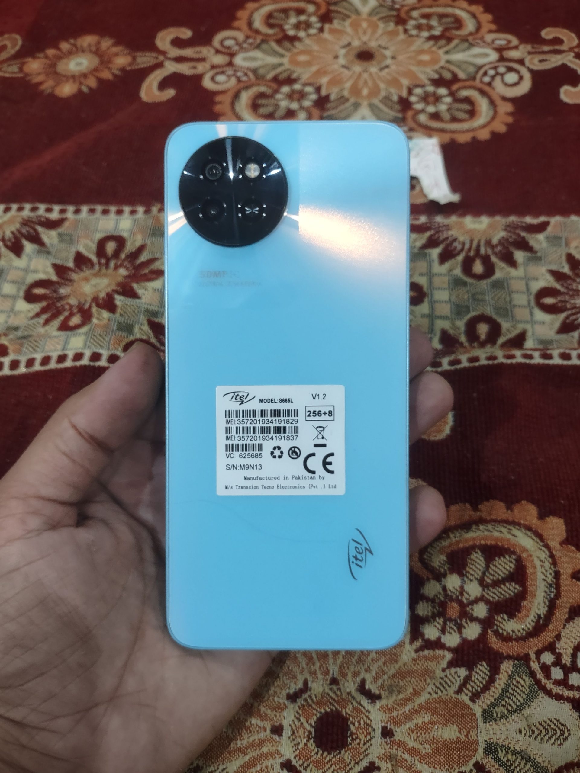 itel s23 256gb only 10 days used by mirza xe