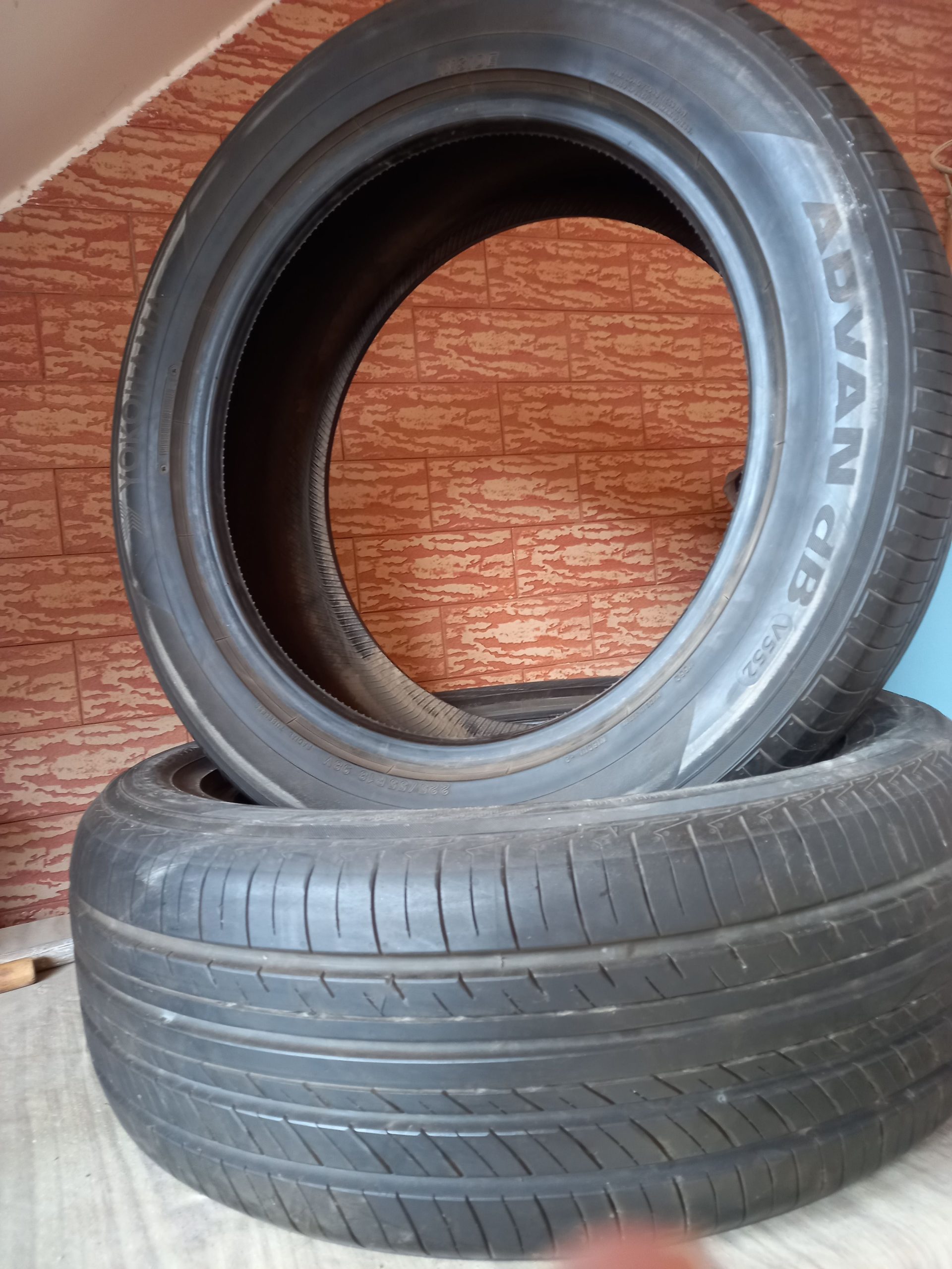 YOKOHAMA ( 2 TYERS FOR SALE) Size ( 225/ 55/ R18 ) by Mohammad Ali