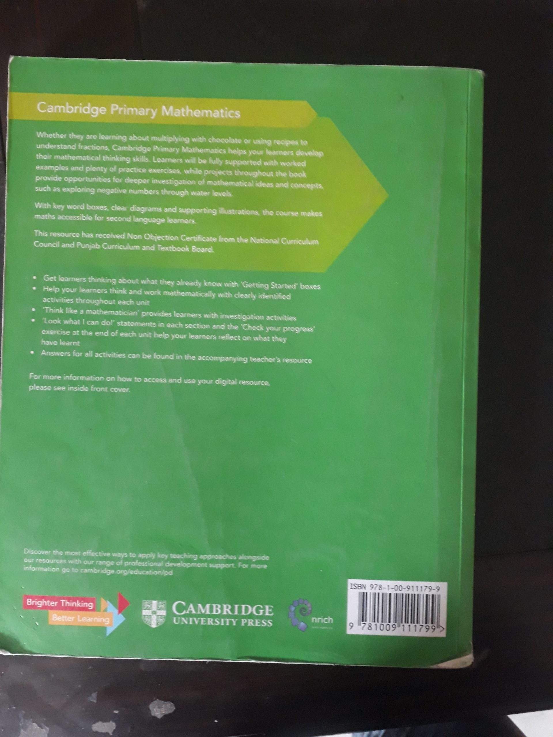 Cambridge Primary Mathematics by Umar Arshad