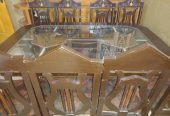 Dining Table with 8 Chairs for sale۔ by Mohammad Ali